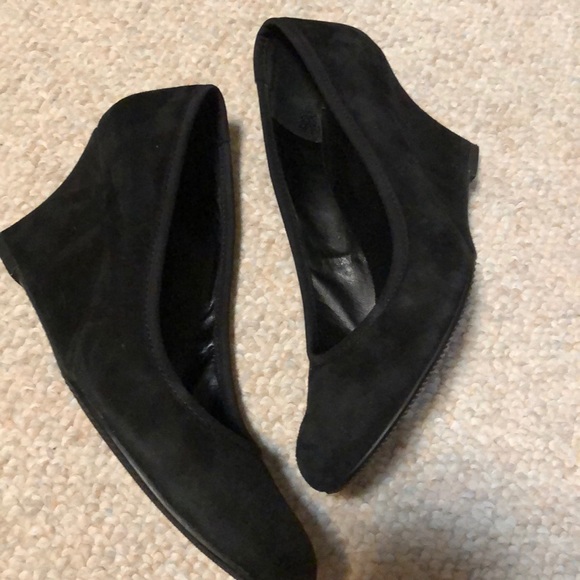 Van Eli Ultima black suede wedge - Picture 5 of 8
